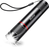 Super bright LED flashlight zoomable focus